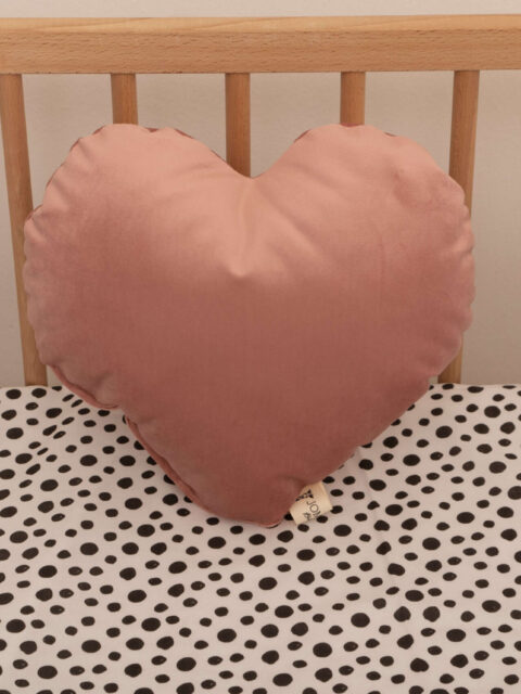 Μαξιλαράκια Velutto Pillows Καρδούλα Ροζ