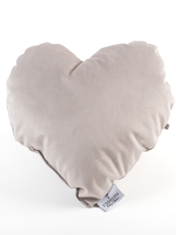Μαξιλαράκια Velutto Pillows Καρδούλα Γκρι