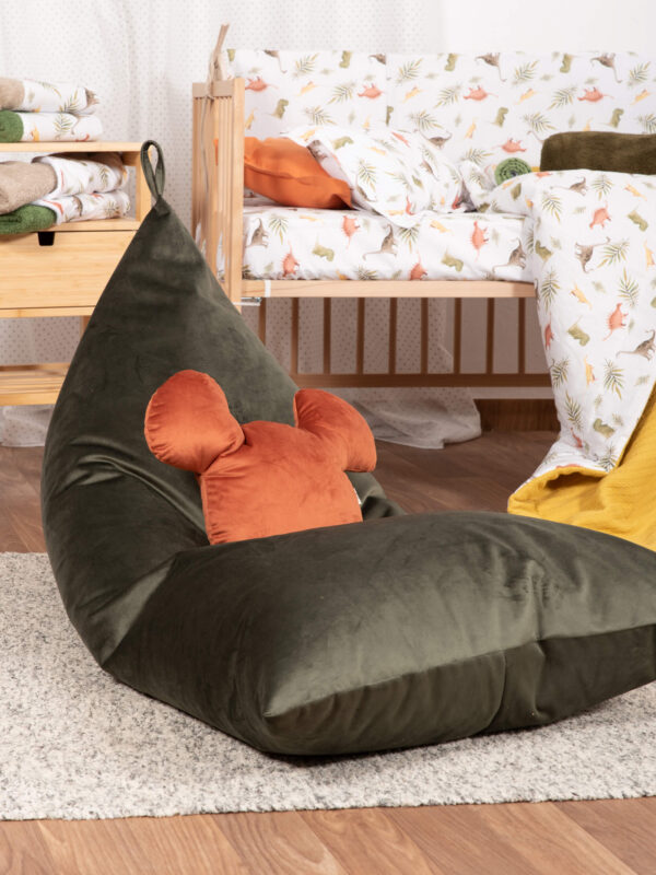 Πουφ Κάθισμα Λαδί