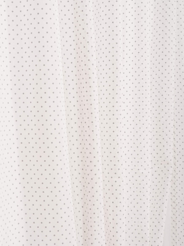 Κουρτίνα Λευκή Πουά