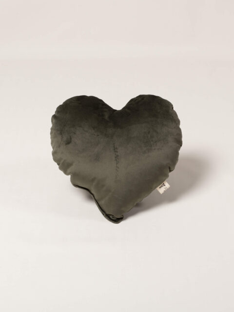 Μαξιλαράκια Velutto Pillows Καρδούλα Λαδί