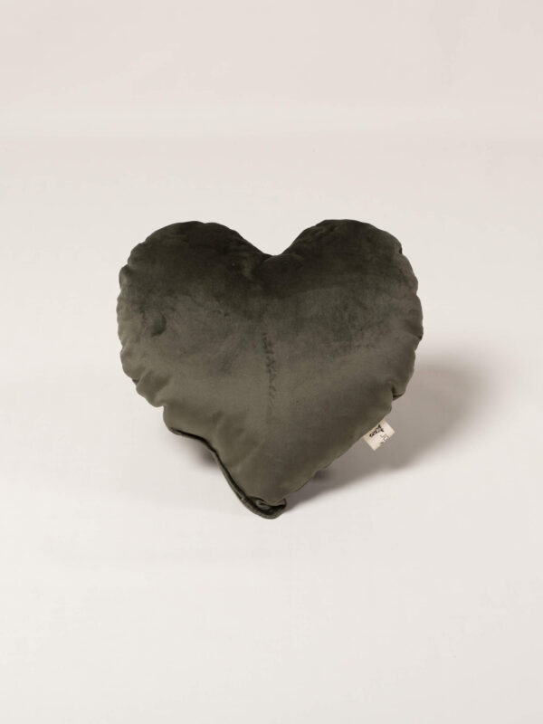 Μαξιλαράκια Velutto Pillows Καρδούλα Λαδί