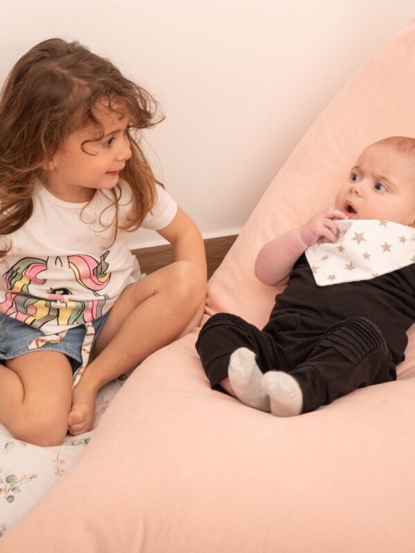 Πουφ Κάθισμα Light Pink