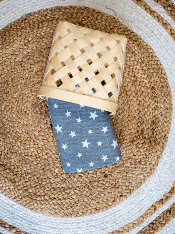 Μουσελίνα Grey Stars