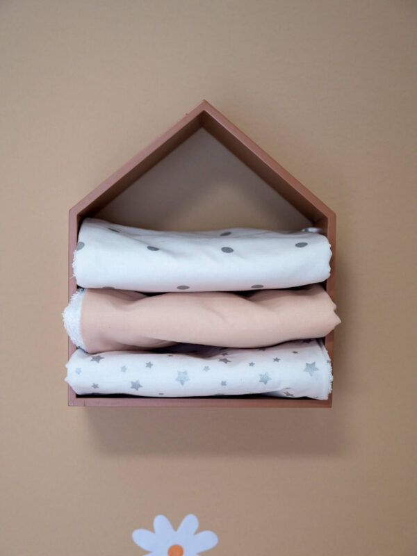 -Σετ Πετσέτες Silver Dots