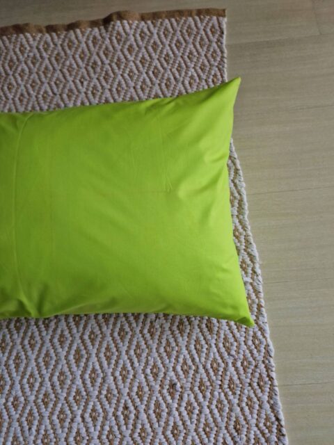 Μαξιλαροθήκη Μεμονωμένη Monochrome Lime 35*50