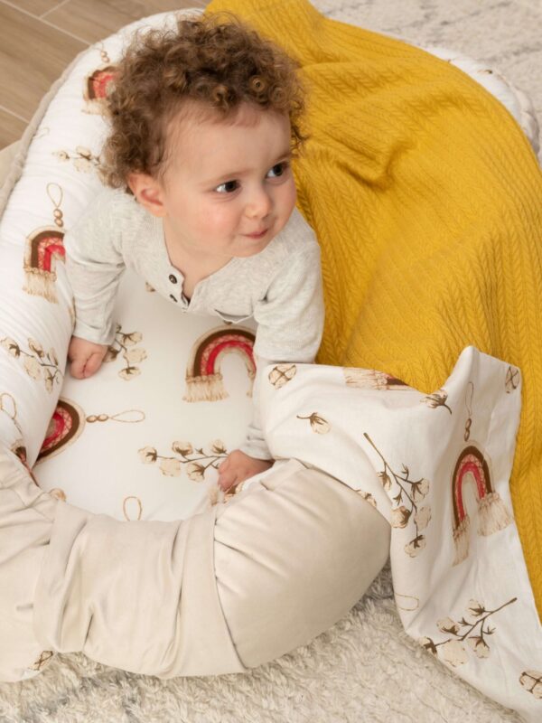 Φωλίτσα Macrame -Εκρού