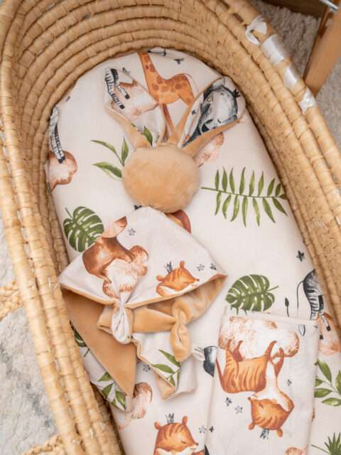 -Σεντόνι Μεμονωμένο Λίκνου Jungle 070*110