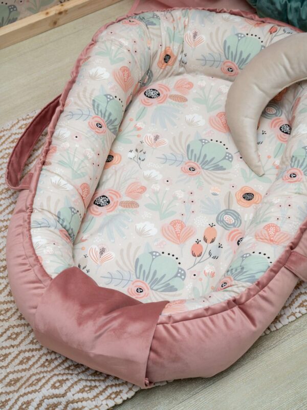 -Φωλίτσα Garden Διπλής pink Οψης 70*105