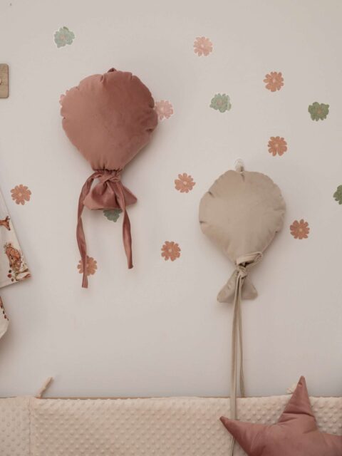 -Μαξιλαράκι Διακοσμητικό Τοίχου Balloon Ροζ