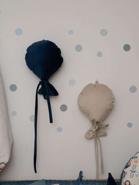 -Μαξιλαράκι Διακοσμητικό Τοίχου Balloon Εκρού