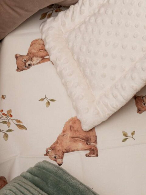 -Σεντόνι Μεμονωμένο Λίκνου Beary Cute 070*110