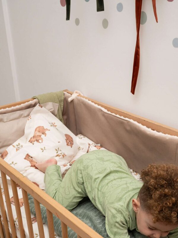 -Μαξιλαροθήκη Bear-y Cute Κούνιας 30*40