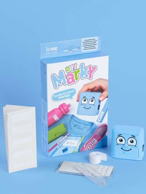 -COLOP Arts & Crafts Σφραγίδα Υφασμάτων & τάπερ DIY Marky - Blue