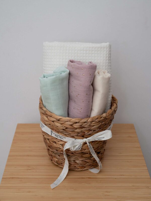 -Καλαθάκι Δώρου Oh Baby 2 (πικέ & πανούλες)