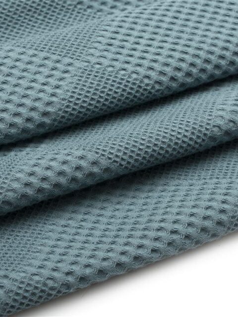 ΚΟΥΒΕΡΤΑ ΠΙΚΕ Μονόχρωμη 80X110 Πετρόλ 100% Cotton