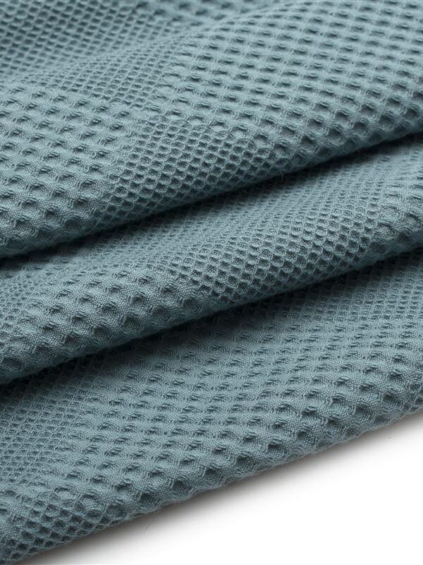 ΚΟΥΒΕΡΤΑ ΠΙΚΕ Μονόχρωμη 80X110 Πετρόλ 100% Cotton