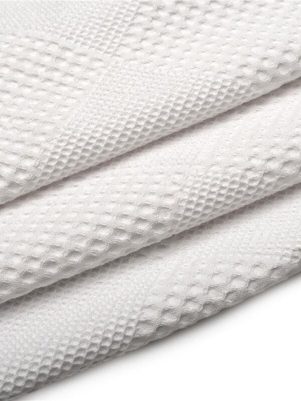 ΚΟΥΒΕΡΤΑ ΠΙΚΕ Μονόχρωμη 80X110 Λευκό 100% Cotton