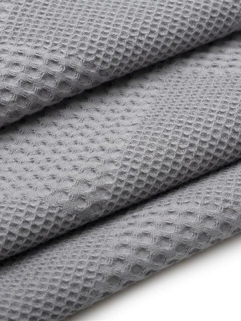 ΚΟΥΒΕΡΤΑ ΠΙΚΕ Μονόχρωμη 120X150 Γκρι 100% Cotton