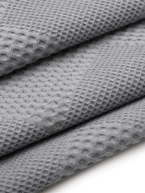 ΚΟΥΒΕΡΤΑ ΠΙΚΕ Μονόχρωμη 120X150 Γκρι 100% Cotton