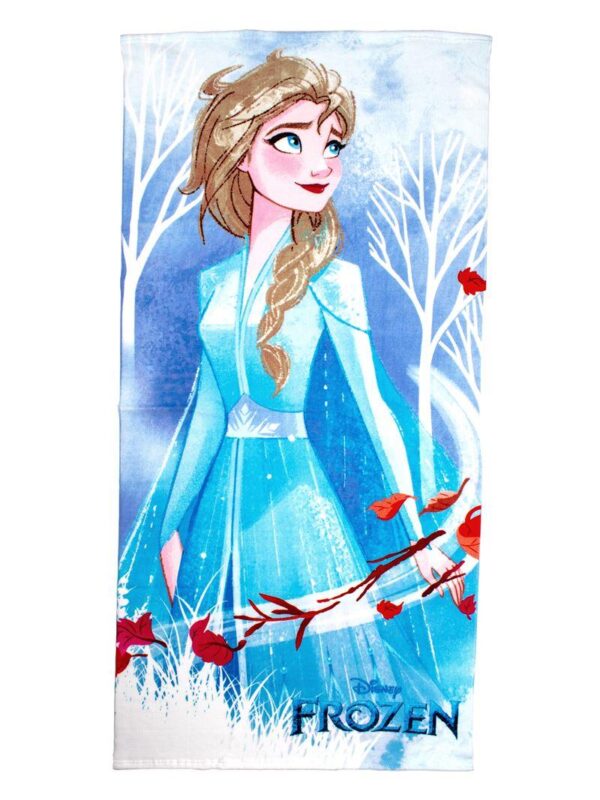 Πετσέτα Θαλάσσης Quick Dry Disney Home Frozen 10 70X140 Ice Blue 100% Microfiber