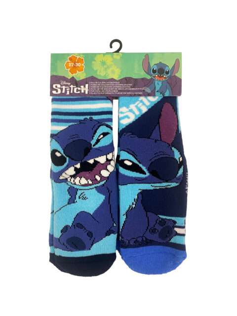 Παιδικές Κάλτσες Σετ 2 ζεύγη Stich Blue Disney