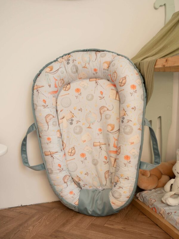 -Φωλίτσα Βρεφική Μικρός Πρίγκηπας Διπλής Οψης 70*105