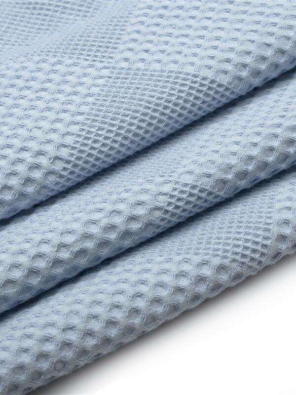 ΚΟΥΒΕΡΤΑ ΠΙΚΕ Μονόχρωμη 120X150 Σιελ 100% Cotton