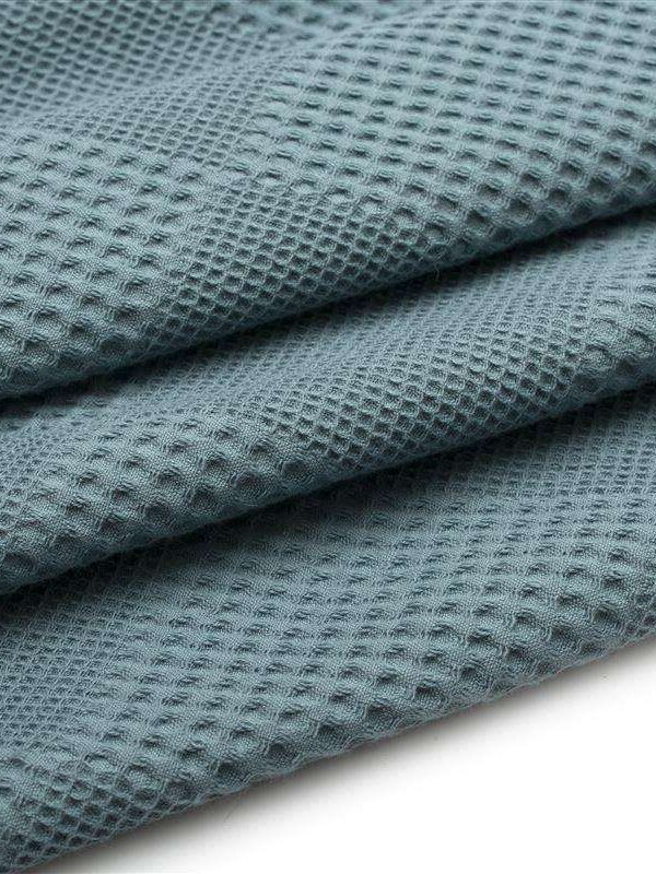 ΚΟΥΒΕΡΤΑ ΠΙΚΕ Μονόχρωμη 240X250 Πετρόλ 100% Cotton