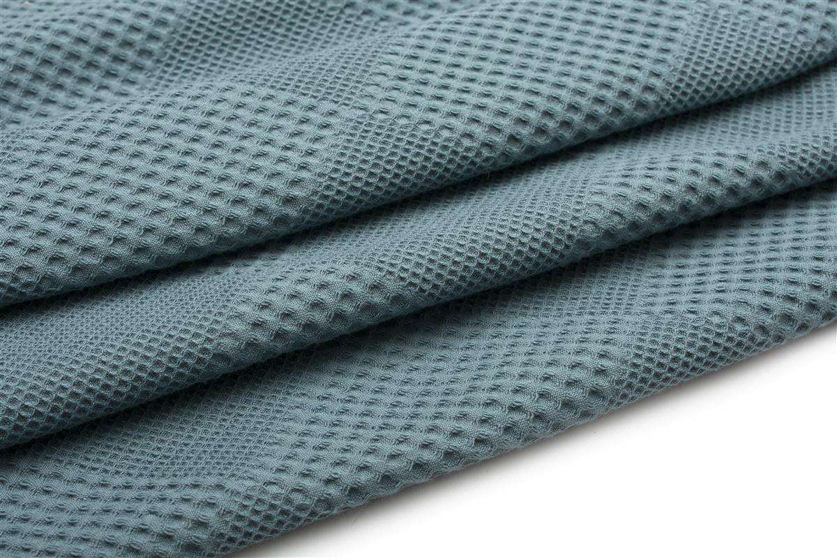 ΚΟΥΒΕΡΤΑ ΠΙΚΕ Μονόχρωμη 120X150 Πετρόλ 100% Cotton