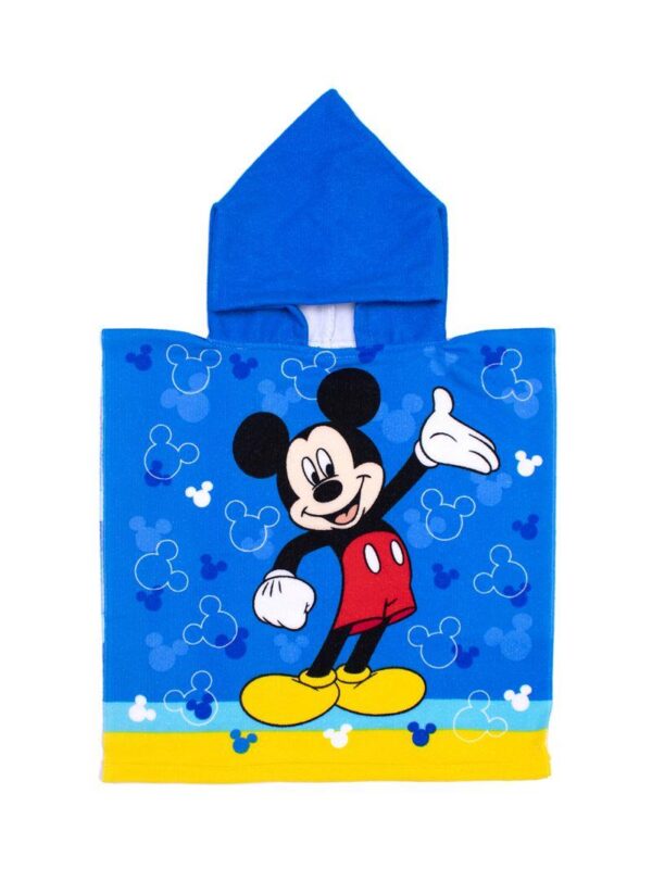 Πόντσο Θαλάσσης Quick Dry Disney Home Mickey 06 50X100 Blue 100% Microfiber