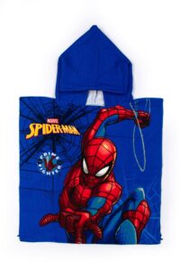 Πόντσο Θαλάσσης Quick Dry Marvel Spider-Man 95 50X100 Blue 100% Microfiber
