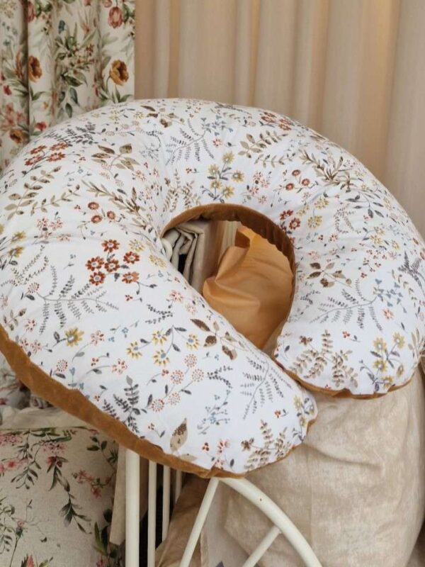 Μαξιλάρι Θηλασμού Spring Flower- Caramel