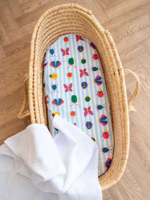 -Σεντόνι Μεμονωμένο Λίκνου Beetles 070*110