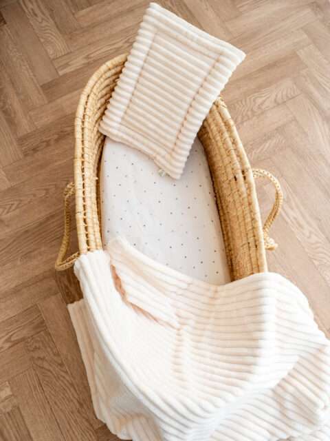 -Σεντόνι Μεμονωμένο Λίκνου Beige Stars 070*110