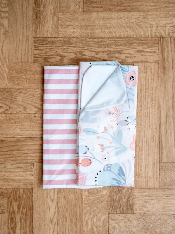 Σετ Σελτεδάκια Αδιάβροχο Ριγέ Σάπιο Μήλο- Garden