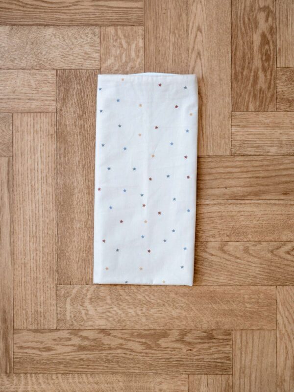 -Σελτεδάκι (1τεμ) αδιάβροχο 50*70 Grey Stars