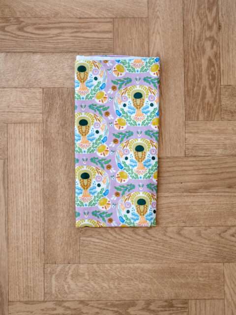 -Σελτεδάκι (1τεμ) αδιάβροχο 50*70 Peace & Love