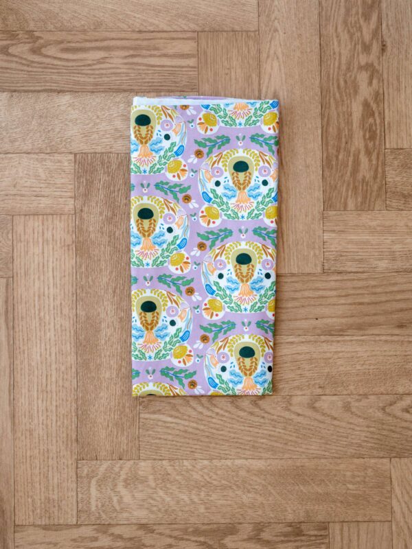 -Σελτεδάκι (1τεμ) αδιάβροχο 50*70 Peace & Love