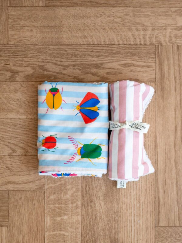 Σετ Πετσετάκια Ριγέ Σάπιο Μήλο- Beetles
