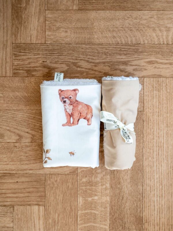 -Σετ Πετσετάκια Beary Cute -Beige