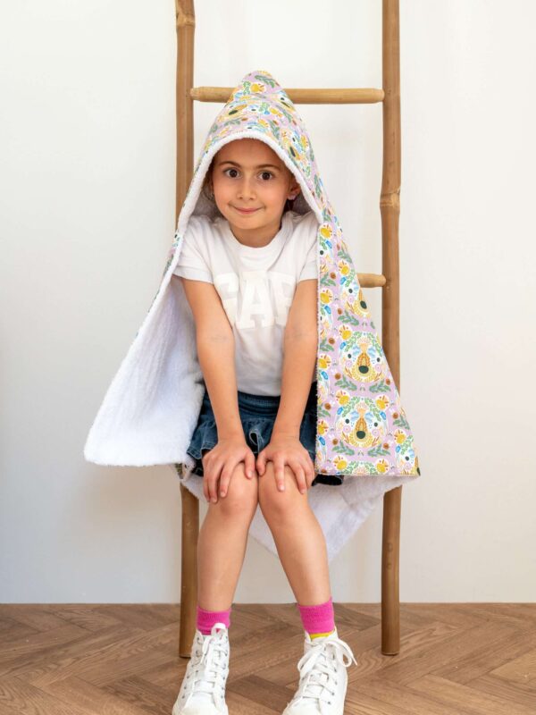 -Κάπα Μπουρνουζάκι Peace & Love  80*80