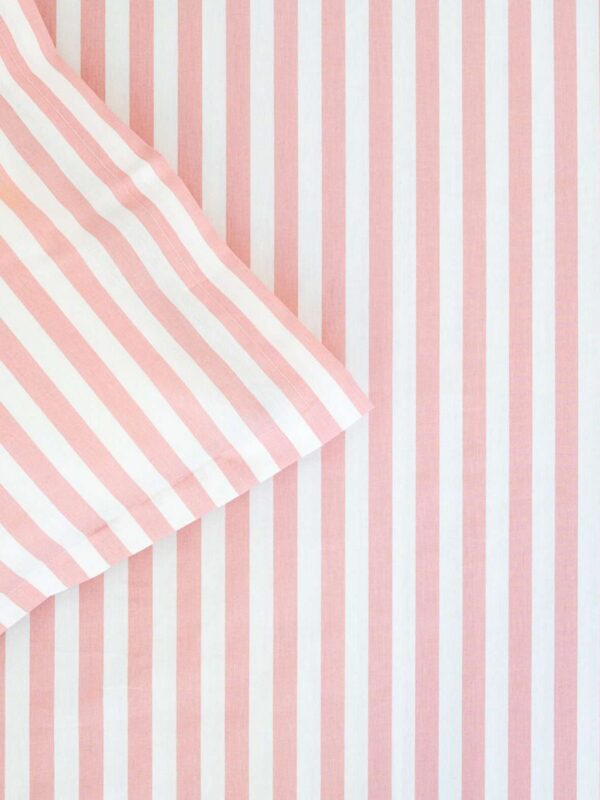 -Σεντόνι Μεμονωμένο Ριγέ Σάπιο Μήλο Μονό Λάστιχο 100*200 +30