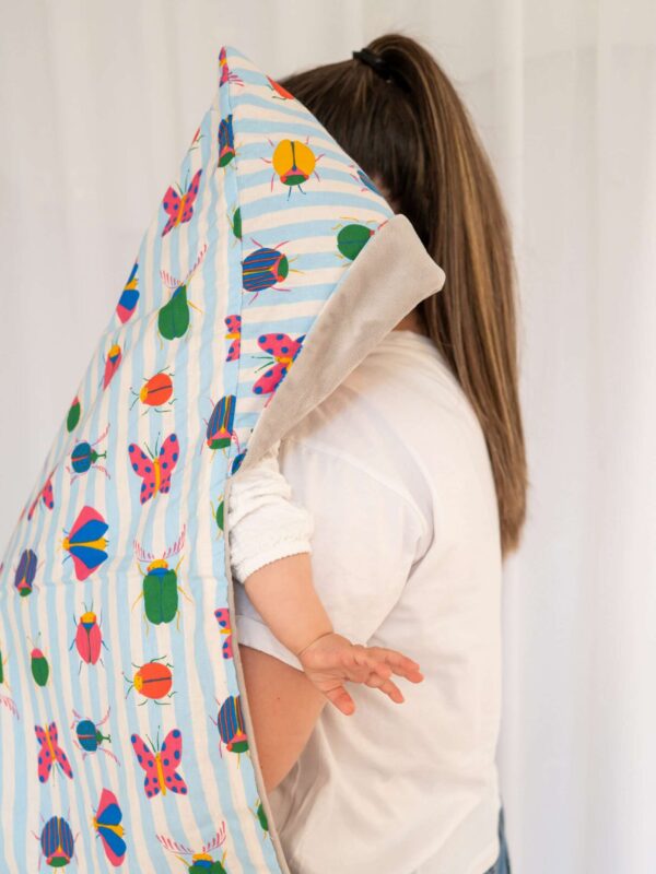 Κουβερτούλα Εξόδου Beetles με γκρι