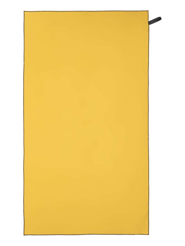 Πετσέτα θαλάσσης μονόχρωμη Microfiber Κίτρινη