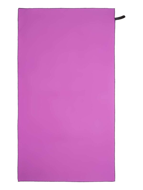 -Πετσέτα θαλάσσης μονόχρωμη Microfiber Μωβ