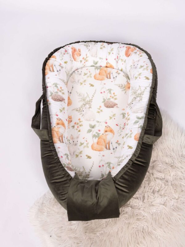 -Φωλίτσα Forest Animals Διπλής Οψης 70*105