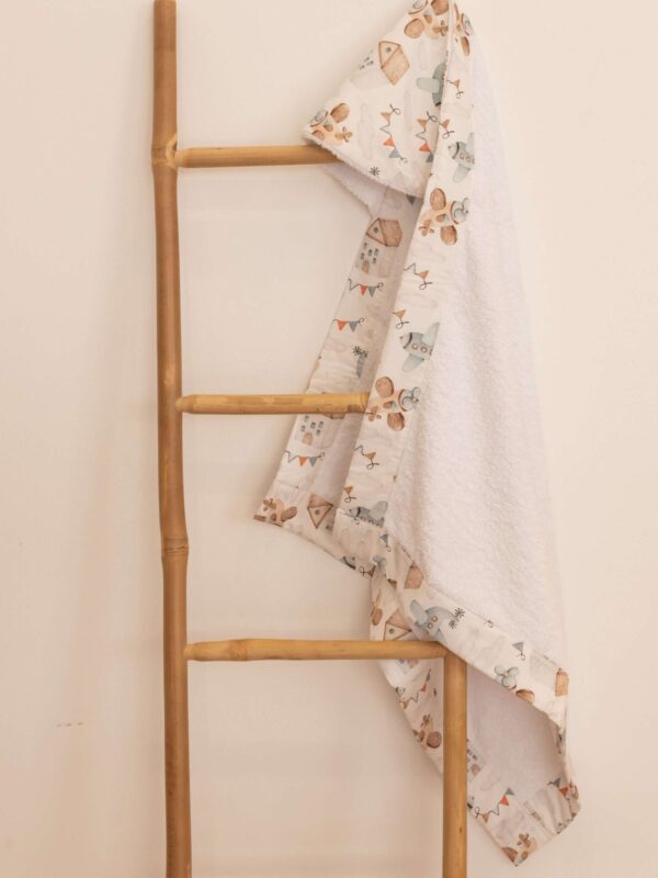 -Κάπα Μπουρνουζάκι Up in the sky 80*80 White