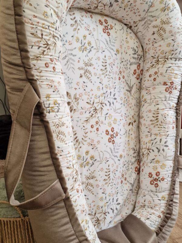 -Φωλίτσα Βρεφική Spring Flower Διπλής Οψης 70*105