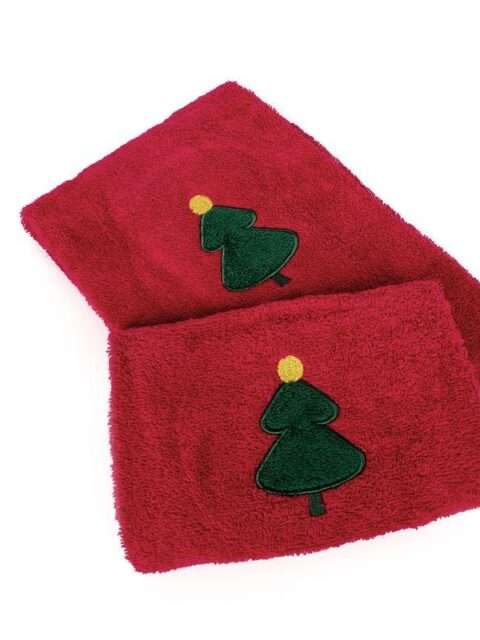 Χριστουγεννιάτικο Σετ Πετσέτες 2 τεμ 100% Cotton